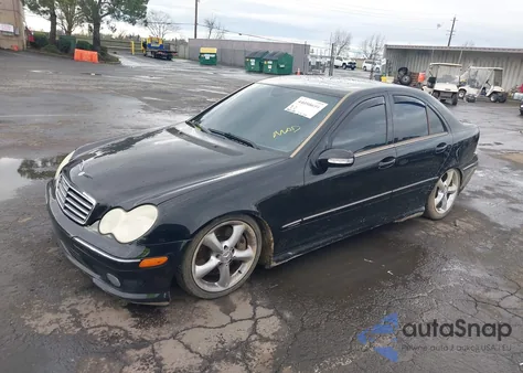2006 Mercedes-Benz C 230 Sport из США, поврежденный, VIN WDBRF52H16A873442